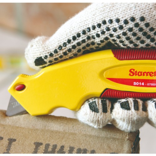 Estilete estreito 5 lâminas com trava deslizante - S014 Estilete estreito 5 lâminas com trava deslizante - S014