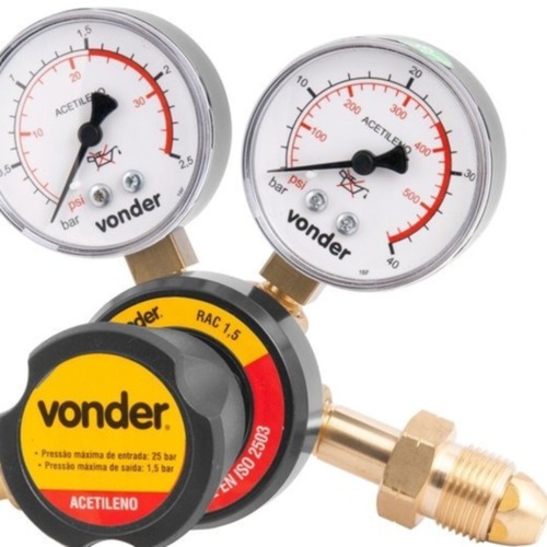 Regulador de press�o acetileno - RAC 1,5