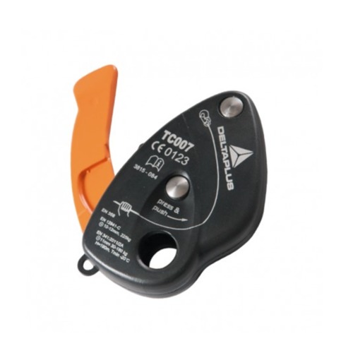 Descensor autoblocante antip�nico para descida e subida