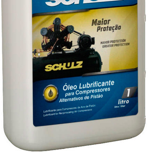 Óleo lubrificante mineral para compressores 1 litro - MS LUB Óleo lubrificante mineral para compressores 1 litro - MS LUB