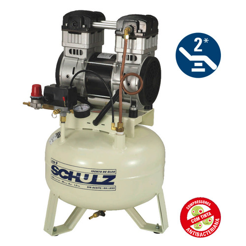 Compressor de ar odontol�gico 9 p�s 30 litros 1,5 hp - CSD9/30  110V