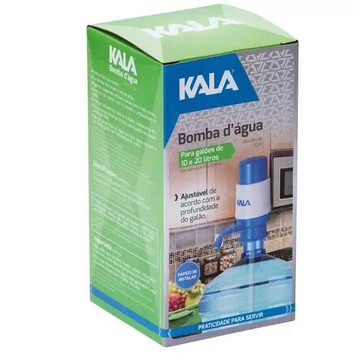 Bomba manual para galão de água de 10 e 20 litros