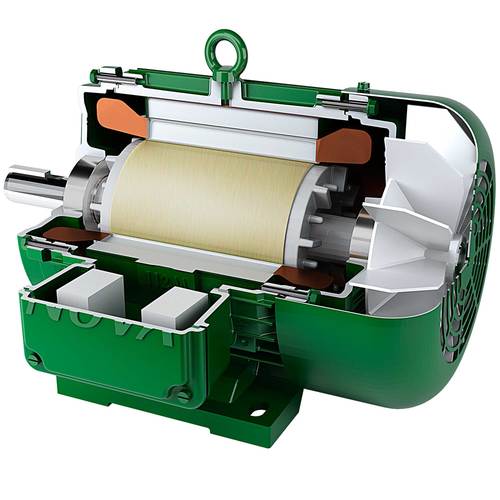 Motor elétrico 3 hp 4 polos blindado IP56 trifásico - Premium IR3 Motor elétrico 3 hp 4 polos blindado IP56 trifásico - Premium IR3