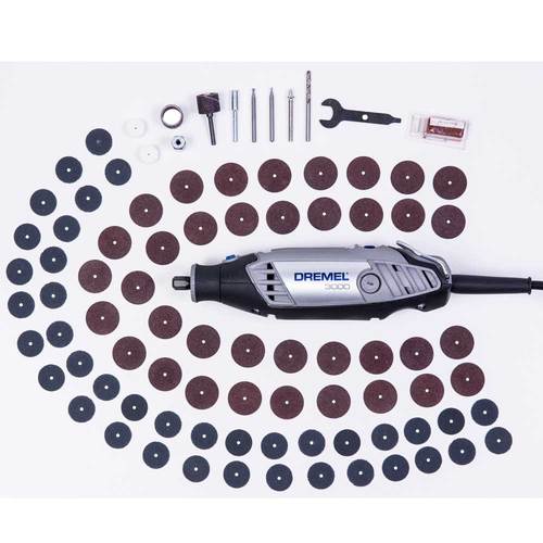 Kit micro retífica com 82 acessórios - 3000  220V Kit micro retífica com 82 acessórios - 3000  220V