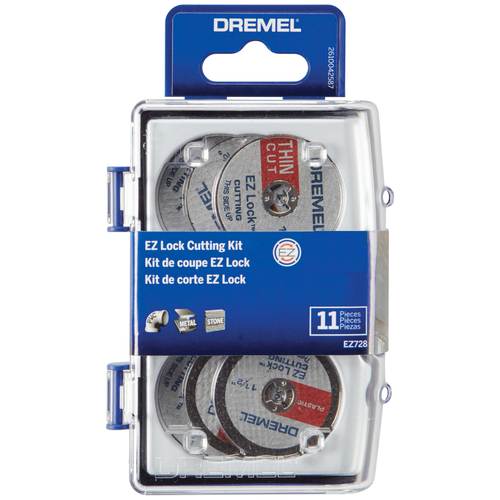 Kit de acess�rios para micro ret�fica para cortar 11 pe�as - EZ728