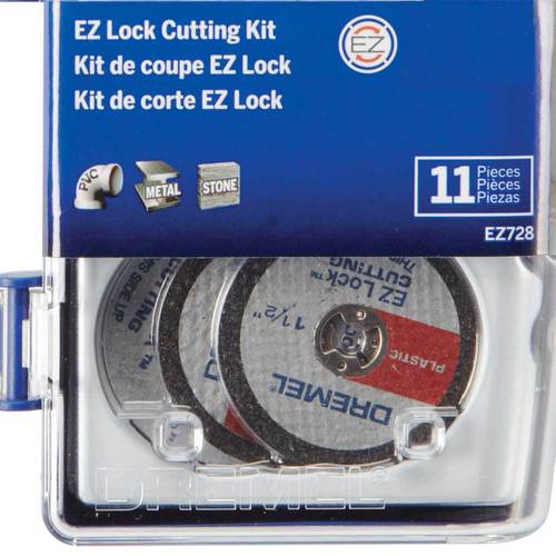 Kit de acess�rios para micro ret�fica para cortar 11 pe�as - EZ728