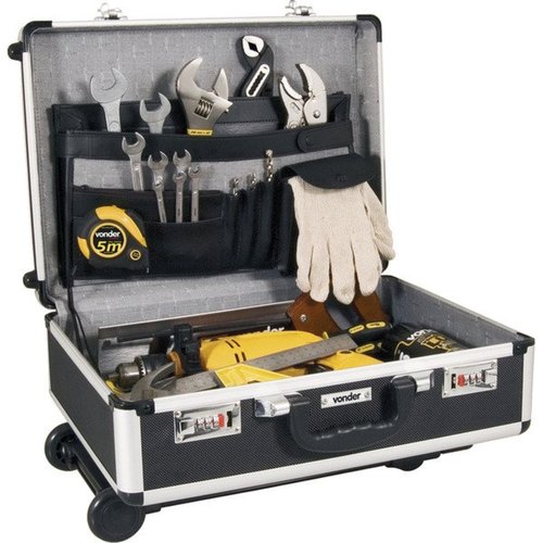 Maleta para ferramentas profissional com rodas 455 x 330 x 155 mm - MF180 Maleta para ferramentas profissional com rodas 455 x 330 x 155 mm - MF180