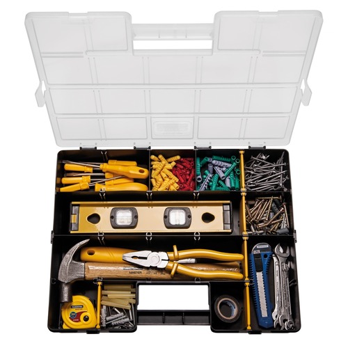 Organizador plstico com 18 compartimentos