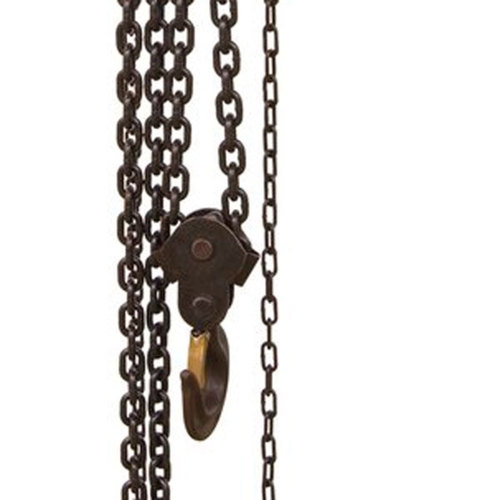 Talha manual capacidade de 3 toneladas com corrente de 3 metros Talha manual capacidade de 3 toneladas com corrente de 3 metros