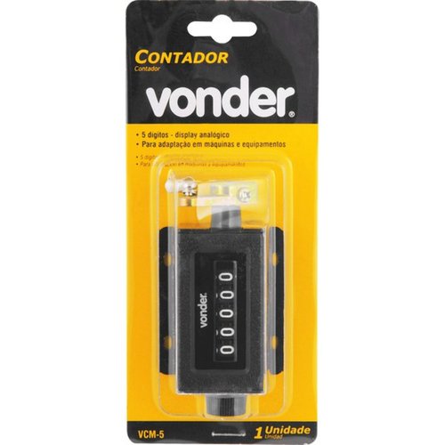 Contador de batidas manual com 5 d�gitos