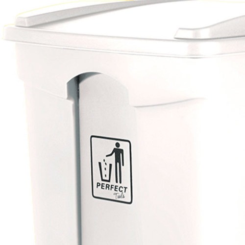 Lixeira pl�stica com pedal 50 litros