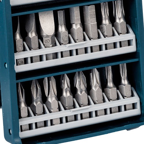 Jogo de bits e pontas 25 peças com estojo - Mini X-Line Jogo de bits e pontas 25 peças com estojo - Mini X-Line