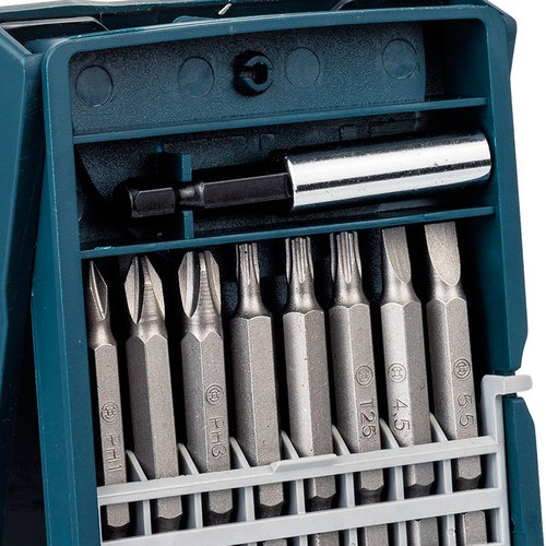 Jogo de bits e pontas 25 peças com estojo - Mini X-Line Jogo de bits e pontas 25 peças com estojo - Mini X-Line