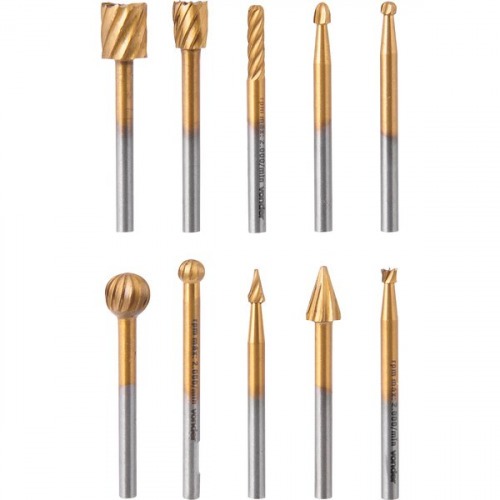 Jogo de fresas escariadoras com 10 peas