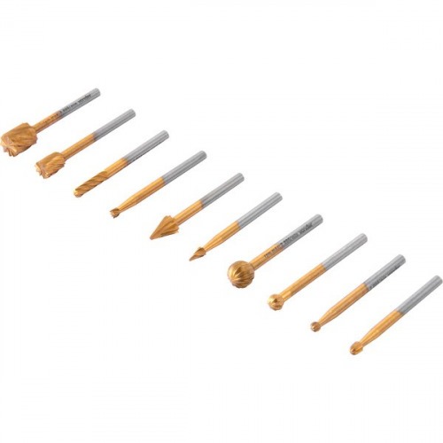 Jogo de fresas escariadoras com 10 peas