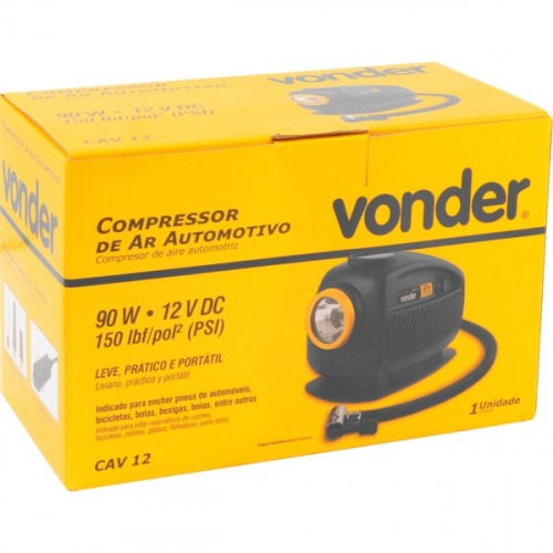 Mini compressor porttil analgico 12 volts