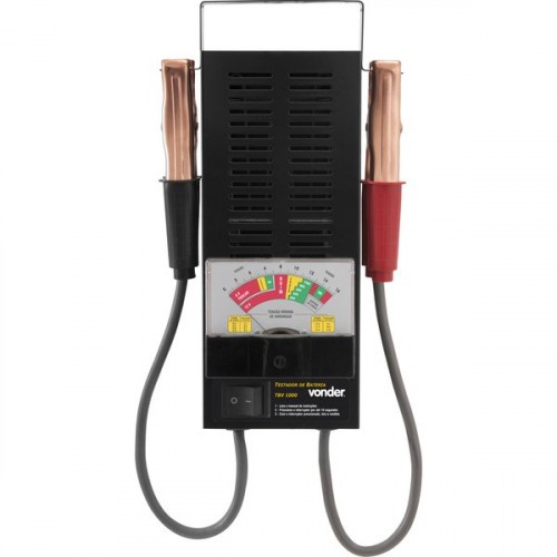 Testador de bateria e alternador 6 a 12V - TBV 1000