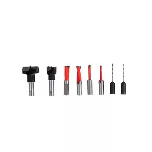 Furadeira de dobradiça 1050W com jogo de fresas monofásica 18396 RZ-FD-6  220V