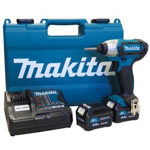 Parafusadeira de impacto com 2 baterias 12 volts