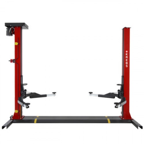 Elevador automotivo 2,5T lubrifica��o a �leo monof�sico vermelho - EF2500