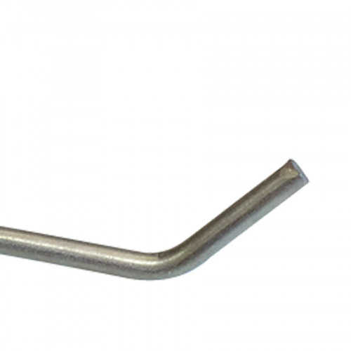 Gancho metálico simples para painel porta ferramentas 10 unidades Gancho metálico simples para painel porta ferramentas 10 unidades