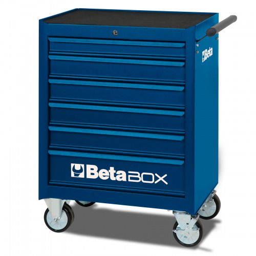Carrinho para ferramentas com 6 gavetas azul - C04-BOX Carrinho para ferramentas com 6 gavetas azul - C04-BOX