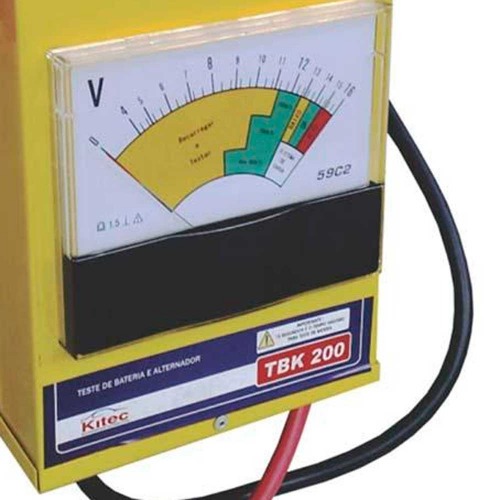 Testador de bateria e sistema de carga 16V - TBK200
