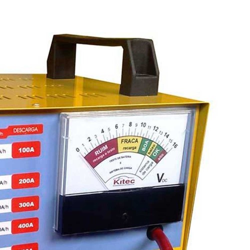 Testador de bateria e sistema de carga 36 a 250 A/h - TBK500 Testador de bateria e sistema de carga 36 a 250 A/h - TBK500