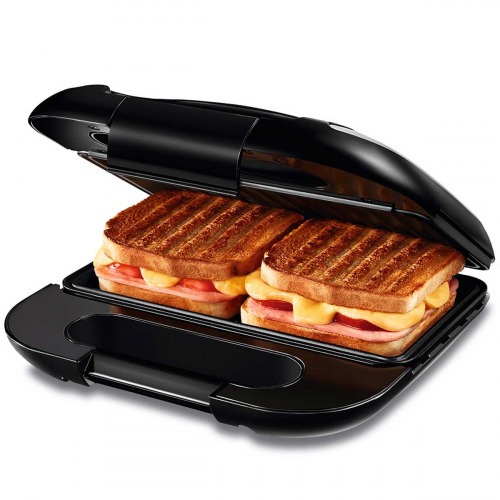 Sanduicheira Grill antiaderente 750 watts Premium Inox - S-25  220V