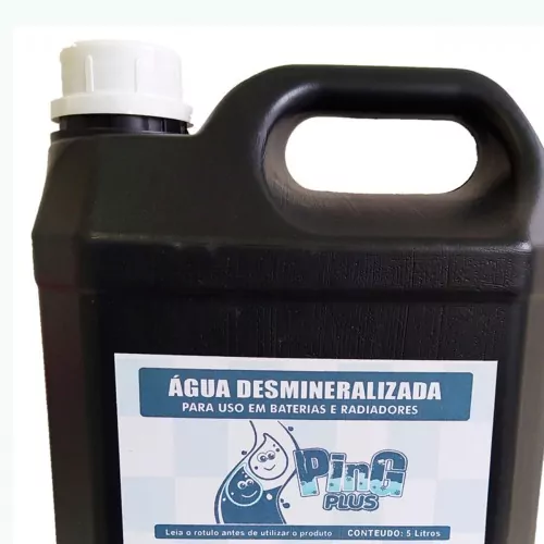 Água desmineralizada para bateria 5 litros - AB5L