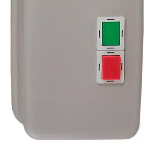 Chave de partida direta metálica 10 HP monofásico ou 15 HP trifásico 220V - QCX2-5030