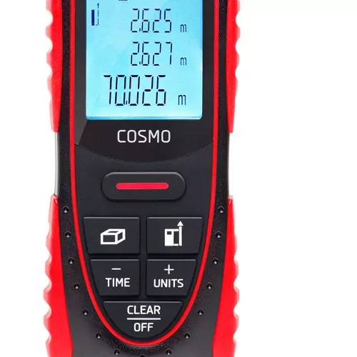 Trena a laser com leitura de até 70 metros - Cosmo