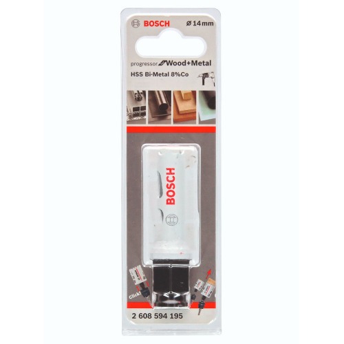 Serra copo bimetal 14 mm para madeira e metal Serra copo bimetal 14 mm para madeira e metal