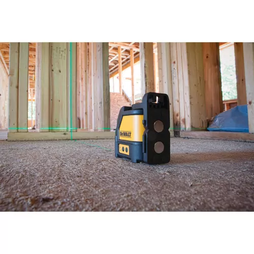 Nível a laser verde 2 linhas alcance de 30 metros - DW088CG-LA