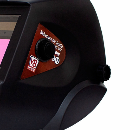Máscara de solda com escurecimento automático tonalidade 9 à 13 - CR2 Máscara de solda com escurecimento automático tonalidade 9 à 13 - CR2