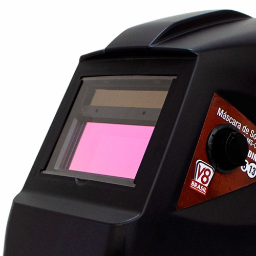 Máscara de solda com escurecimento automático tonalidade 9 à 13 - CR2 Máscara de solda com escurecimento automático tonalidade 9 à 13 - CR2