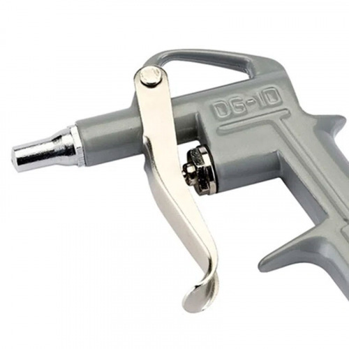 Pistola de ar para limpeza bico curto com corpo em alumnio