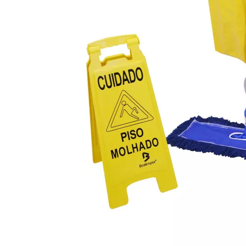 Kit para limpeza profissional n° 3 amarelo - NYKT03