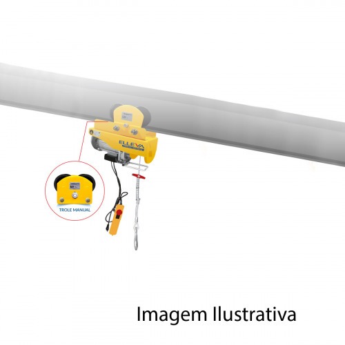 Carro trole manual capacidade 1T para talha elétrica Prime - MTR 1.0 Carro trole manual capacidade 1T para talha elétrica Prime - MTR 1.0