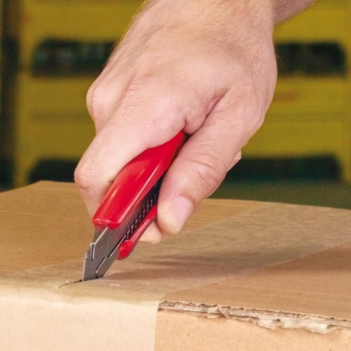 Estilete estreito 9 mm com trava automtica - Exact 