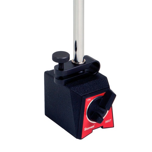 Suporte magnético para relógios apalpadores com ajuste fino - 3657AA Suporte magnético para relógios apalpadores com ajuste fino - 3657AA