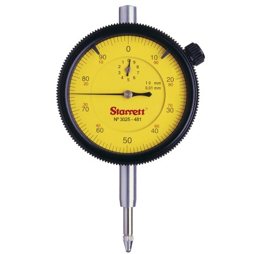 Rel�gio comparador 0-10 mm leitura de 0,01 mm - 3025-481