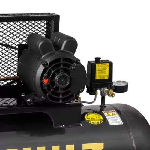 Compressor de ar 10 pés 100L 2 hp 140 lbs monofásico CSL 10BR/100 - BRAVO