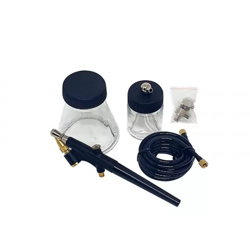 Kit aerógrafo com 6 peças - AER-1