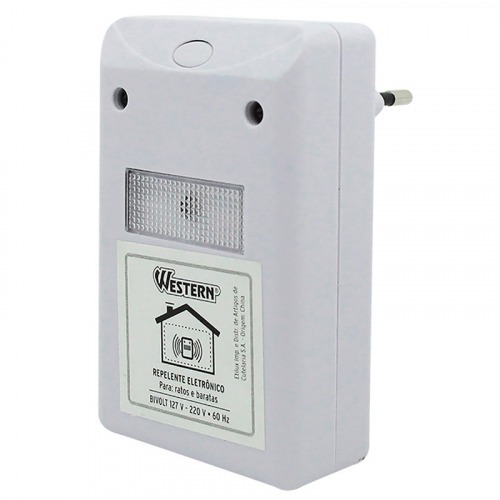 Repelente eletr�nico para ratos e baratas  110V/220V