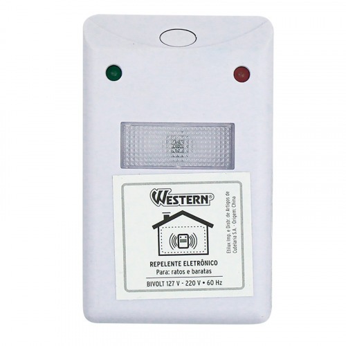 Repelente eletr�nico para ratos e baratas  110V/220V