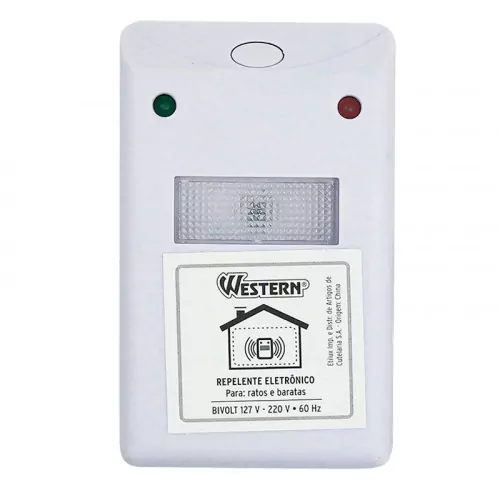 Repelente eletrônico para ratos e baratas  110V/220V