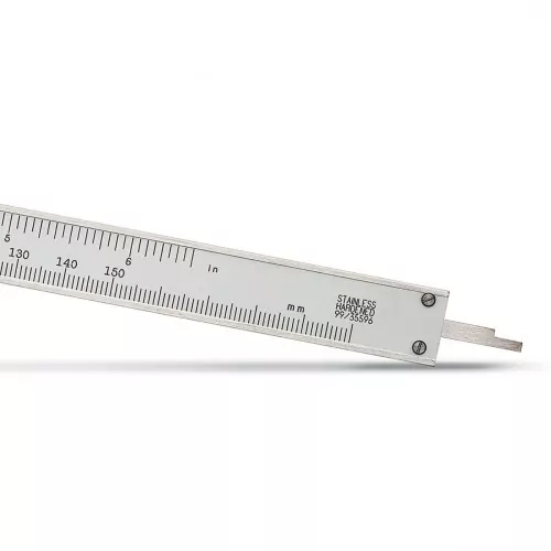 Paquímetro universal com guias revestidas de titânio 150 mm 6