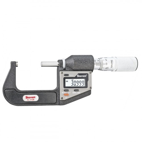 Micrômetro externo digital capacidade 0 - 25mm - 3732MEXFL-25 Micrômetro externo digital capacidade 0 - 25mm - 3732MEXFL-25