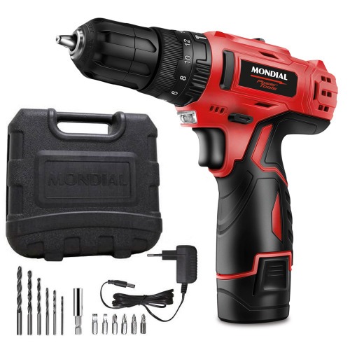 Furadeira Parafusadeira de impacto 3/8 Furadeira Parafusadeira de impacto 3/8